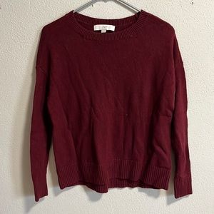 Maroon sweater